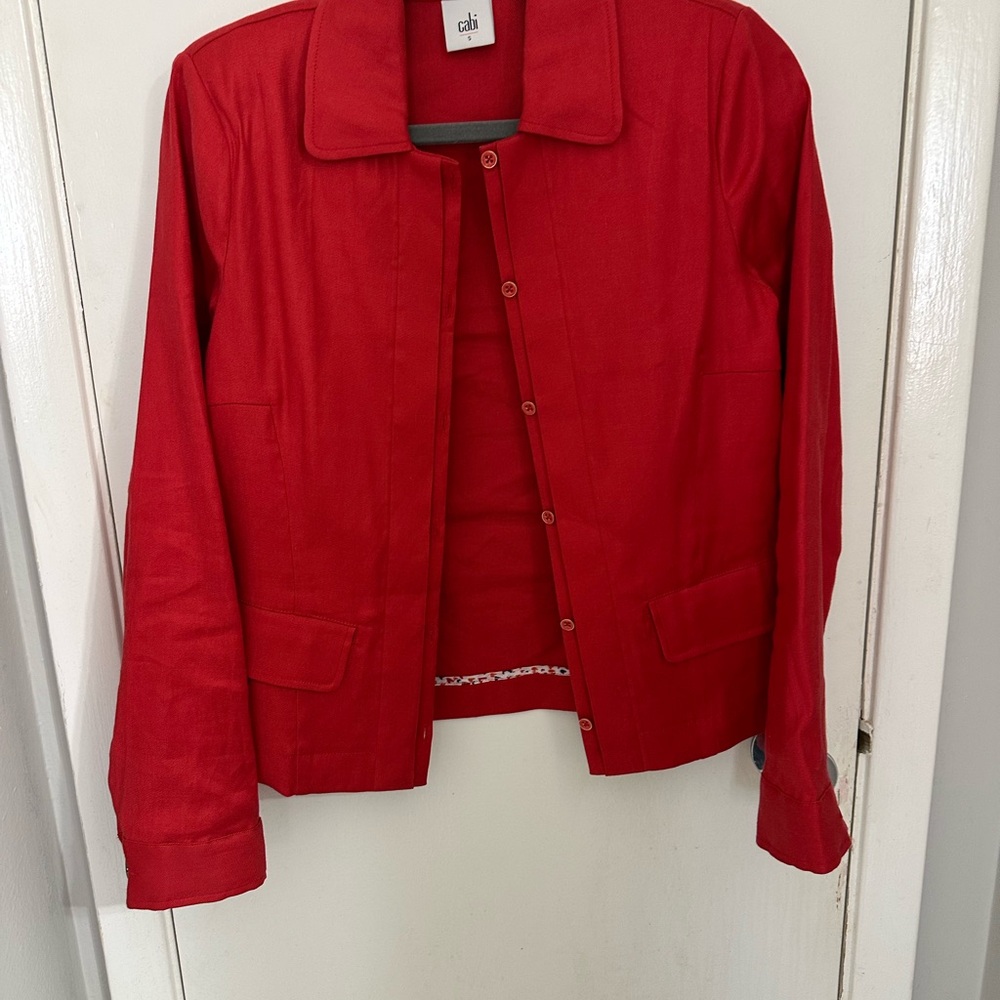 Cabi Red Women's Jacket